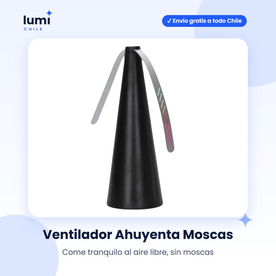Ventilador Ahuyenta Moscas para Mesa